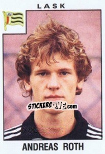 Figurina Andreas Roth - Österreichische Fußball-Bundesliga 1984-1985 - Panini