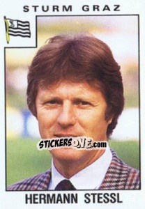 Cromo Hermann Stessl - Österreichische Fußball-Bundesliga 1984-1985 - Panini