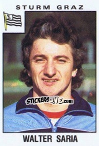 Figurina Walter Saria - Österreichische Fußball-Bundesliga 1984-1985 n. 209 - Panini