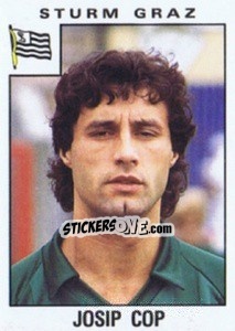 Sticker Josip Cop - Österreichische Fußball-Bundesliga 1984-1985 - Panini