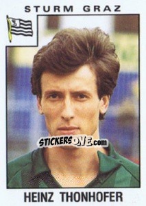 Sticker Heinz Thonhofer - Österreichische Fußball-Bundesliga 1984-1985 - Panini