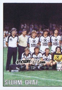 Sticker Mannschaft (puzzle 1) - Österreichische Fußball-Bundesliga 1984-1985 - Panini