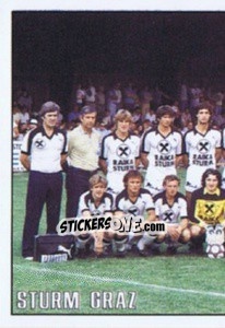 Sticker Mannschaft (puzzle 1) - Österreichische Fußball-Bundesliga 1984-1985 n. 216 - Panini