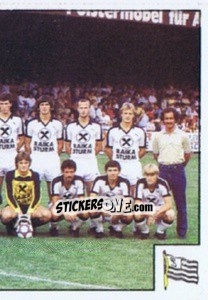 Sticker Mannschaft (puzzle 2) - Österreichische Fußball-Bundesliga 1984-1985 n. 217 - Panini