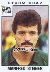 Cromo Manfred Steiner - Österreichische Fußball-Bundesliga 1984-1985 - Panini