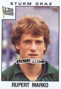 Figurina Rupert Marko - Österreichische Fußball-Bundesliga 1984-1985 n. 225 - Panini