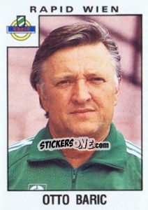 Sticker Otto Baric - Österreichische Fußball-Bundesliga 1984-1985 - Panini