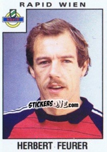 Sticker Herbert Feurer - Österreichische Fußball-Bundesliga 1984-1985 - Panini