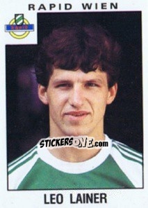 Sticker Leo Lainer - Österreichische Fußball-Bundesliga 1984-1985 n. 231 - Panini