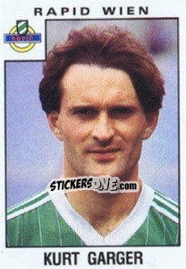 Sticker Kurt Garger - Österreichische Fußball-Bundesliga 1984-1985 - Panini