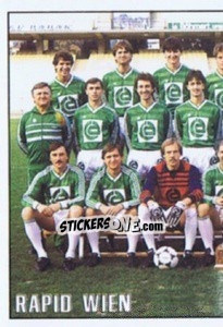 Sticker Mannschaft (puzzle 1) - Österreichische Fußball-Bundesliga 1984-1985 n. 235 - Panini