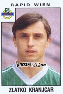 Sticker Zlatko Kranjcar - Österreichische Fußball-Bundesliga 1984-1985 - Panini