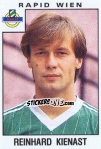 Sticker Reinhard Kienast - Österreichische Fußball-Bundesliga 1984-1985 - Panini