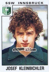 Sticker Josef Kleinbichler - Österreichische Fußball-Bundesliga 1984-1985 - Panini