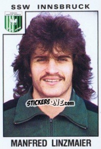 Sticker Manfred Linzmaier - Österreichische Fußball-Bundesliga 1984-1985 - Panini