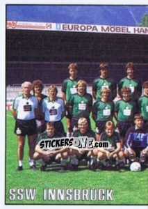Sticker Mannschaft (puzzle 1) - Österreichische Fußball-Bundesliga 1984-1985 - Panini