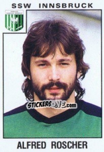 Figurina Alfred Roscher - Österreichische Fußball-Bundesliga 1984-1985 - Panini