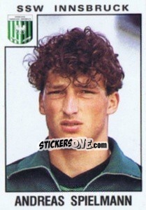 Sticker Andreas Spielmann - Österreichische Fußball-Bundesliga 1984-1985 - Panini