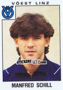 Figurina Manfred Schill - Österreichische Fußball-Bundesliga 1984-1985 n. 267 - Panini