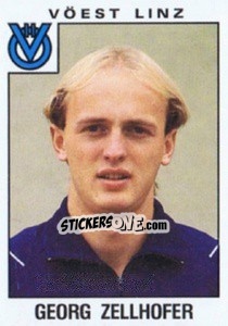Figurina Georg Zellhofer - Österreichische Fußball-Bundesliga 1984-1985 n. 270 - Panini