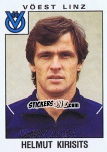 Sticker Helmut Kirisits