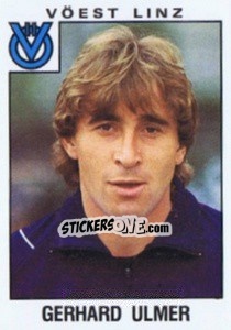 Sticker Gerhard Ulmer - Österreichische Fußball-Bundesliga 1984-1985 - Panini