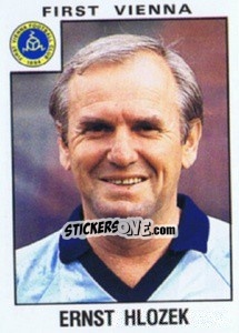 Figurina Ernst Hlozek - Österreichische Fußball-Bundesliga 1984-1985 n. 284 - Panini