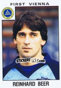 Sticker Reinhard Beer - Österreichische Fußball-Bundesliga 1984-1985 - Panini