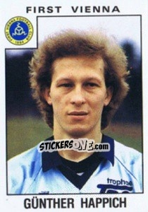 Sticker Günther Happich - Österreichische Fußball-Bundesliga 1984-1985 - Panini
