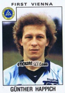 Sticker Günther Happich - Österreichische Fußball-Bundesliga 1984-1985 n. 286 - Panini
