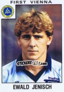 Figurina Ewald Jenisch - Österreichische Fußball-Bundesliga 1984-1985 n. 298 - Panini