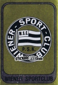 Sticker Wappen - Österreichische Fußball-Bundesliga 1984-1985 - Panini