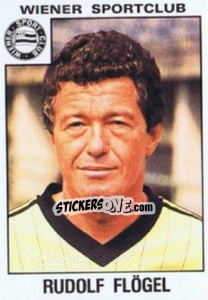 Sticker Rudolf Flögel - Österreichische Fußball-Bundesliga 1984-1985 - Panini