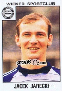 Sticker Jacek Jarecki - Österreichische Fußball-Bundesliga 1984-1985 - Panini