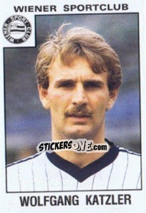 Sticker Wolfgang Katzler - Österreichische Fußball-Bundesliga 1984-1985 - Panini