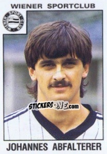 Figurina Johannes Abfalterer - Österreichische Fußball-Bundesliga 1984-1985 n. 315 - Panini