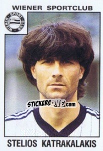 Figurina Stelios Katrakalakis - Österreichische Fußball-Bundesliga 1984-1985 - Panini