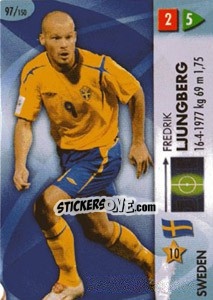 Cromo Fredrik Ljungberg - GOAAAL! FIFA World Cup Germany 2006 - Panini