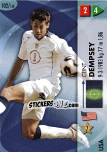 Sticker Clint Dempsey - GOAAAL! FIFA World Cup Germany 2006 n. 102 - Panini