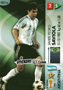 Sticker Javier Saviola