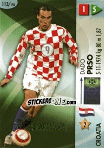 Figurina Dado Prso - GOAAAL! FIFA World Cup Germany 2006 - Panini