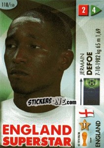 Sticker Jermain Defoe - GOAAAL! FIFA World Cup Germany 2006 n. 118 - Panini