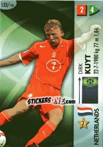 Sticker Dirk Kuyt - GOAAAL! FIFA World Cup Germany 2006 - Panini