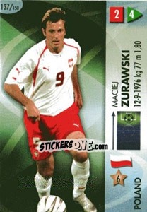 Sticker Maciej Zurawski - GOAAAL! FIFA World Cup Germany 2006 n. 137 - Panini