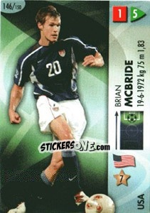 Sticker Brian McBride - GOAAAL! FIFA World Cup Germany 2006 n. 146 - Panini