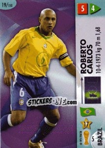 Figurina Robert Carlos - GOAAAL! FIFA World Cup Germany 2006 - Panini