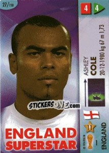 Sticker Ashley Cole - GOAAAL! FIFA World Cup Germany 2006 - Panini