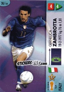 Sticker Gianluca Zambrotta