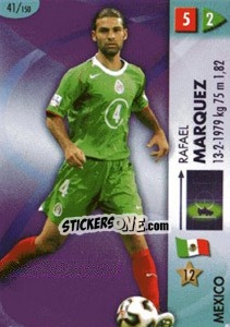 Sticker Rafael Marquez - GOAAAL! FIFA World Cup Germany 2006 n. 41 - Panini