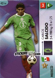 Sticker Carlos Salcido - GOAAAL! FIFA World Cup Germany 2006 n. 42 - Panini